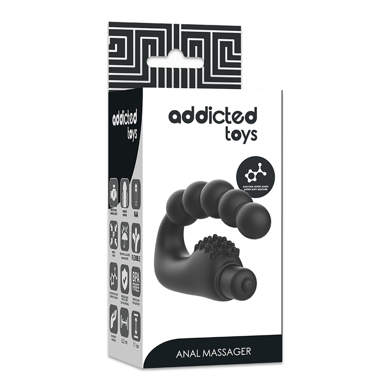 ADDICTED TOYS - MASSAGGIATORE ANALE PROSTATICO CON VIBRAZIONE - immagine 5