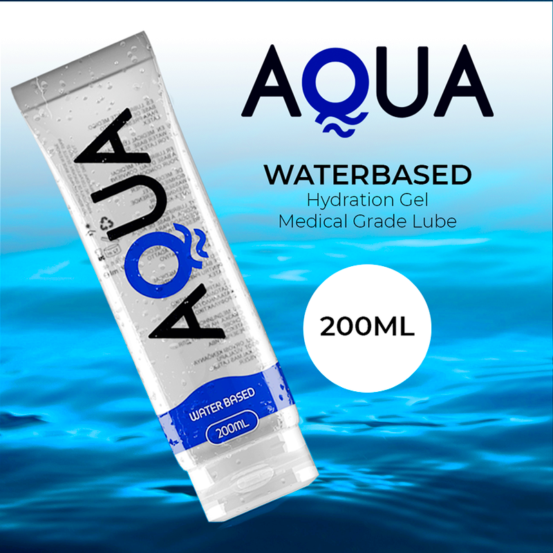 AQUA QUALITY - LUBRIFICANTE A BASE ACQUA 200 ML - immagine 4
