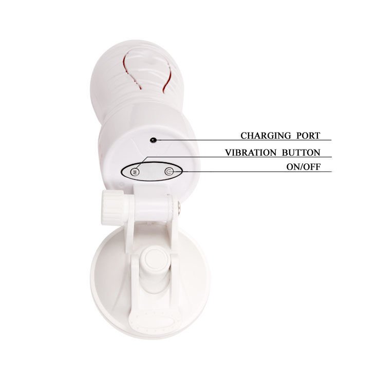 CRAZY BULL - MASTURBATORE VAGINA RICARICABILE FLORA - immagine 7