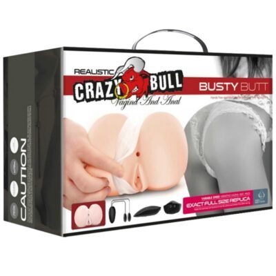 crazy bull vagina e ano realistici con vibrazione posizione 38
