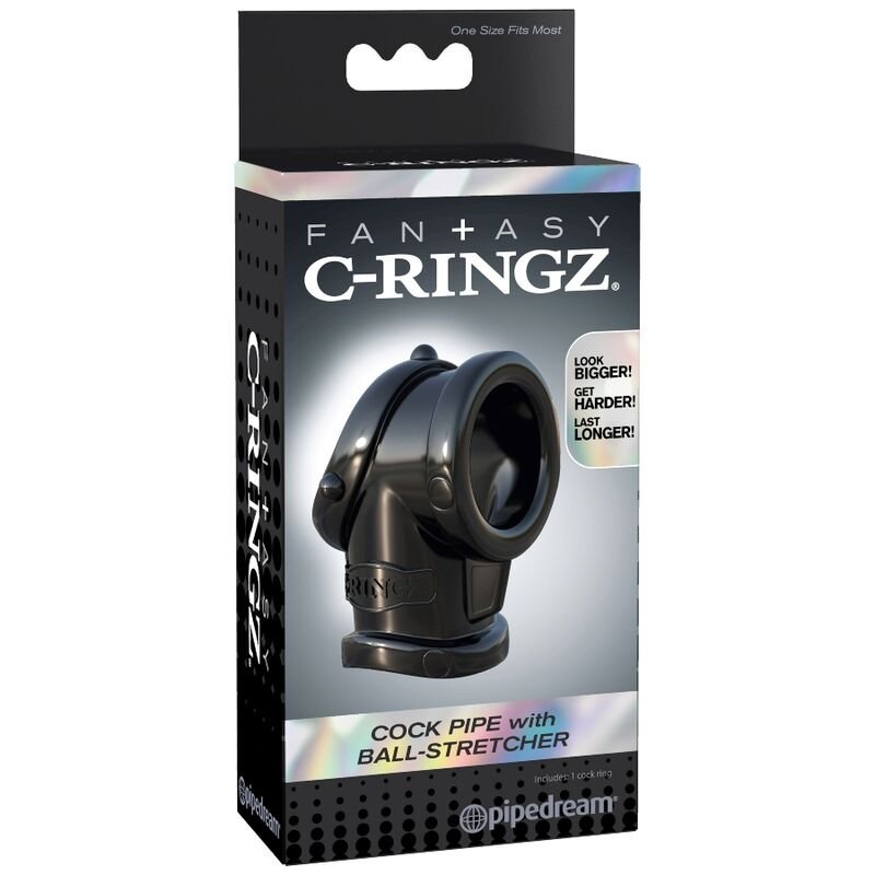 FANTASY C-RINGZ - COCK PIPE CON PALLA STRECH - immagine 3