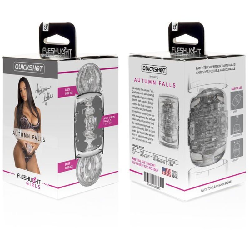 FLESHLIGHT - DOPPIO MASTURBATORE QUICKSHOT CADUTE D'AUTUNNO - immagine 7
