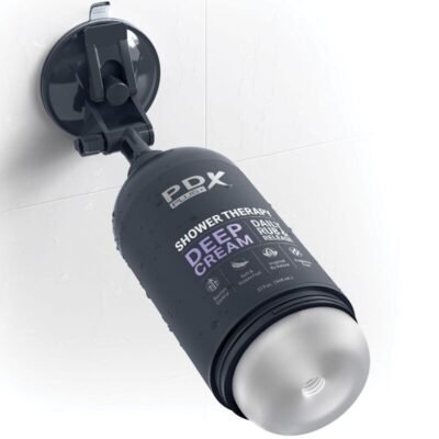 pdx plus masturbatore stroker design discreto in bottiglia di shampoo con crema profonda 2