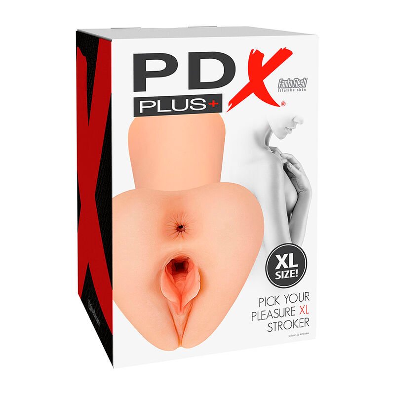 PDX PLUS - PICK YOUR PLEASURE XL REALISTICO STROKER FLESH - immagine 4