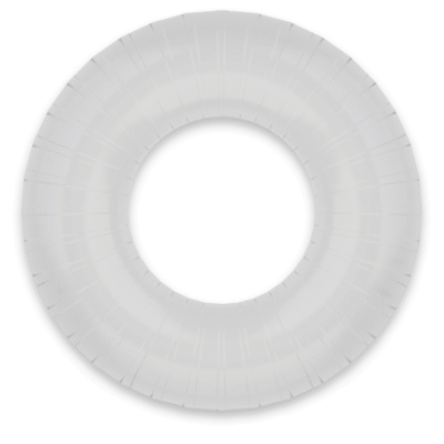 powering anello per pene super flessibile e resistente 45 cm pr07 trasparente 7