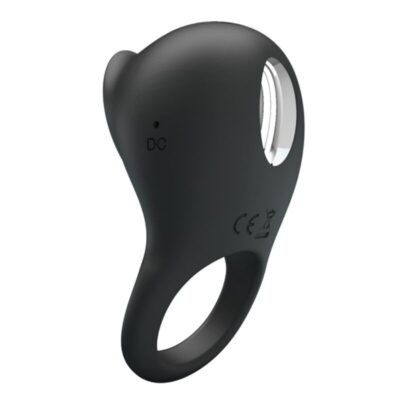 pretty love anello vibrante per pene con lingua nera 7