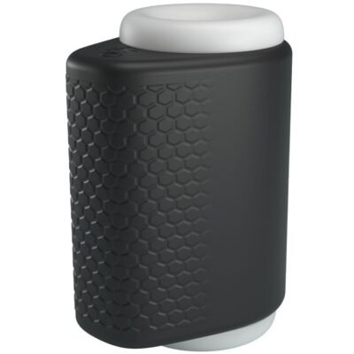 pretty love dj girl masturbatore maschile con vibrazione 5 impostazioni negro 4