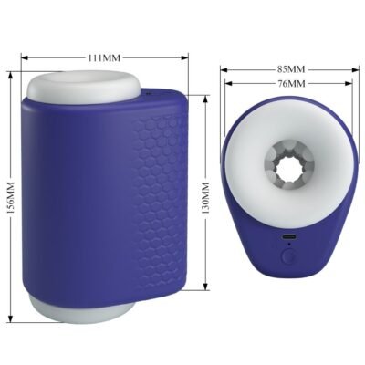 pretty love dj lady masturbatore maschile con vibrazione 5 impostazioni viola 3