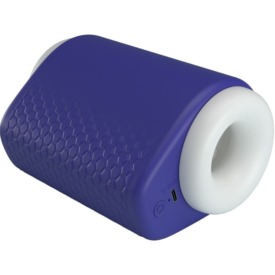 PRETTY LOVE - DJ LADY MASTURBATORE MASCHILE CON VIBRAZIONE 5 IMPOSTAZIONI VIOLA - immagine 5