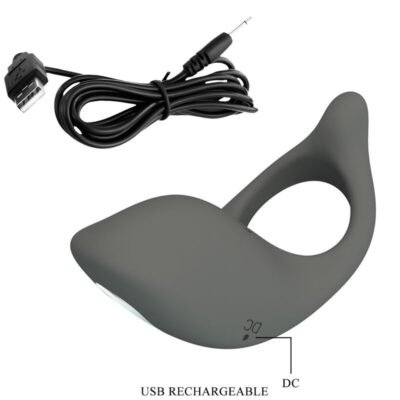 pretty love gemma anello vibratore con memory grigio 6