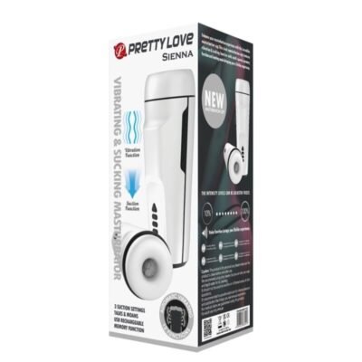 pretty love masturbatore maschile vibrante sienna. voce e onde stimolanti 2