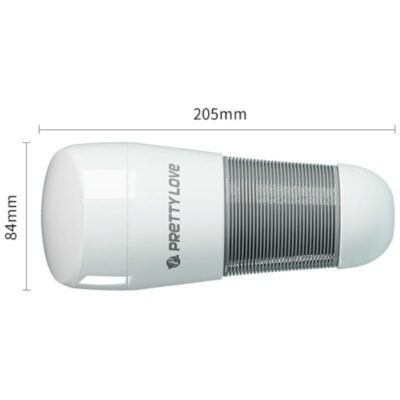 pretty love masturbatore vagina bianco kitty 3