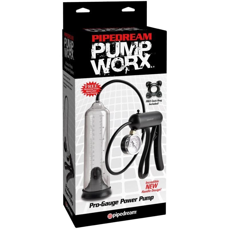PUMP WORX - POMPA PRO-GAUGE POWER TRASPARENTE - immagine 2