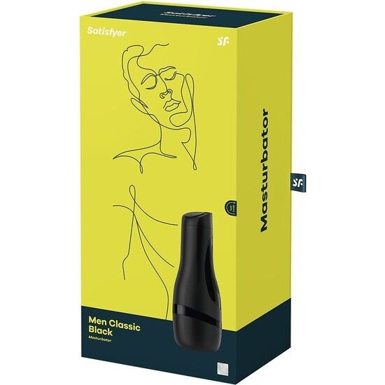 SATISFYER - MASTURBADOR CLASSICO NERO DA UOMO - immagine 2