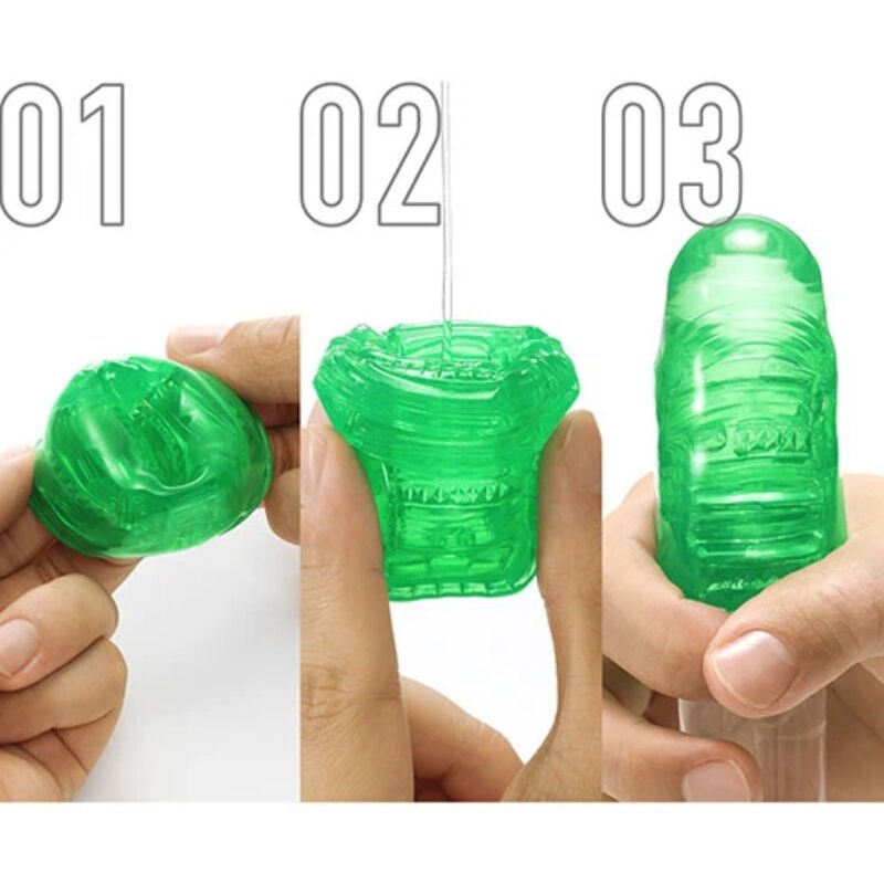 TENGA - DITALE MASTURBATORE UNI EMERALD - immagine 4