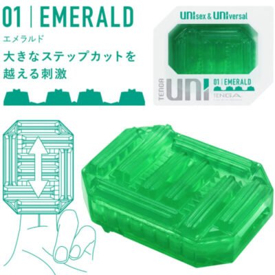 tenga ditale masturbatore uni emerald 2