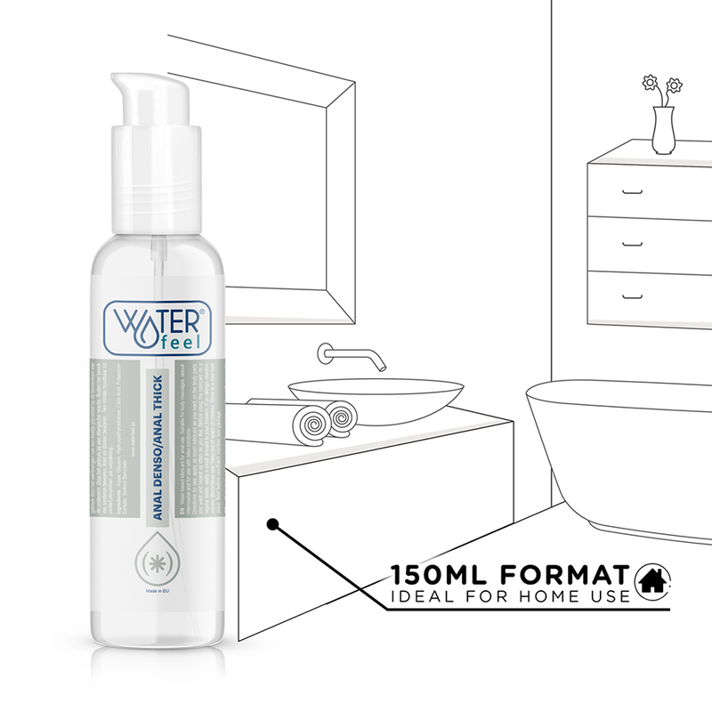 WATERFEEL - LUBRIFICANTE ANALE 150 ML - immagine 5